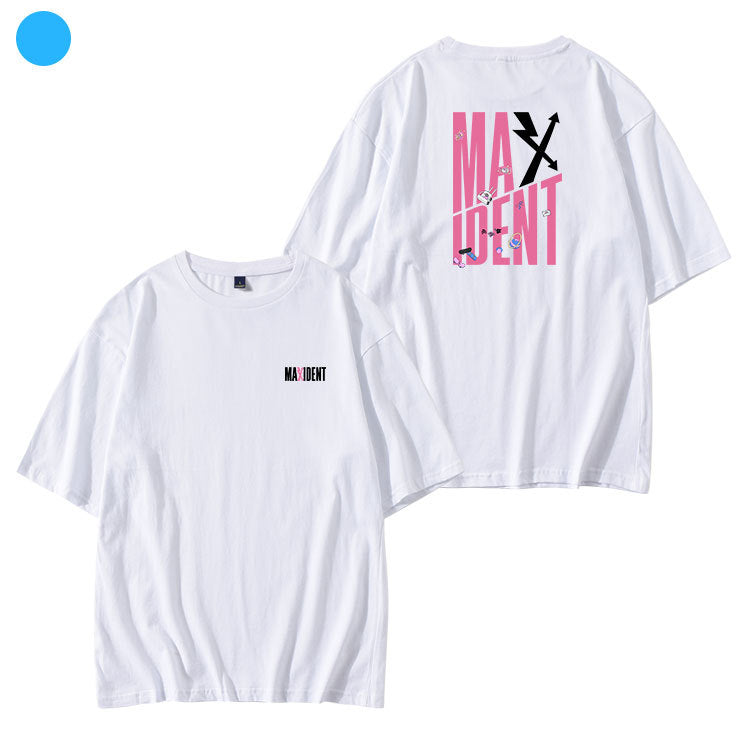 STRAY KIDS MERCH MAXIDENT TSHIRT 100% COTTON