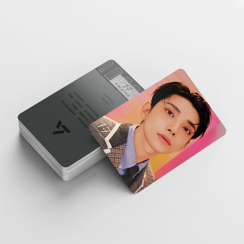SEVENTEEN MERCH 17 Is Right Here KIT DE 92 PIÈCES (60 CARTES PHOTO + 32 AUTOCOLLANTS)