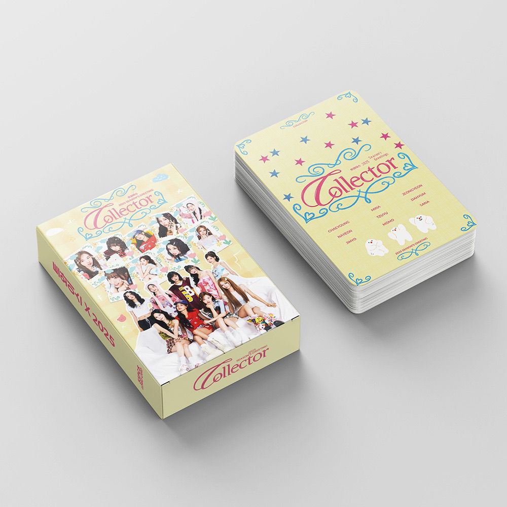 PHOTOCARDS TWICE SEASON'S GREETINGS 2025 55 PIÈCES