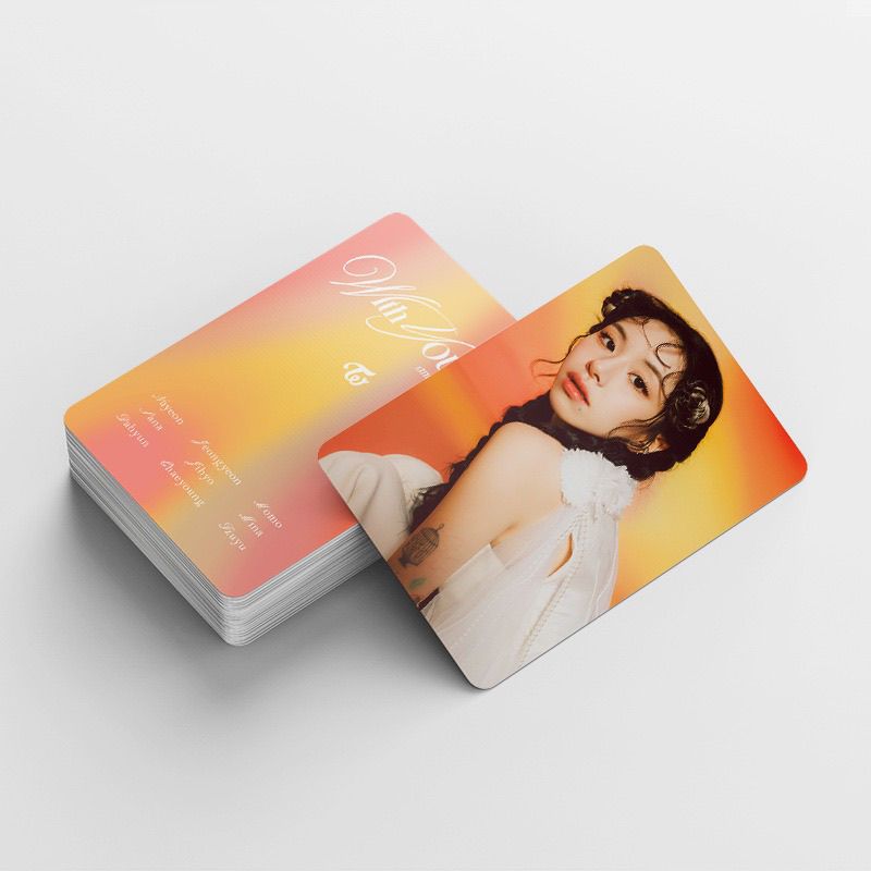 PHOTOCARTES TWICE WITH YOU - 92 PIÈCES (60 PHOTOCARTES + 32 AUTOCOLLANTS)