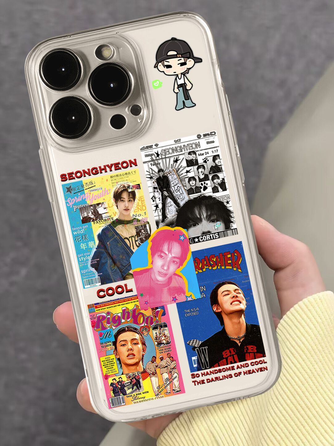 CORTIS HYEON PHONECASE IPHONE