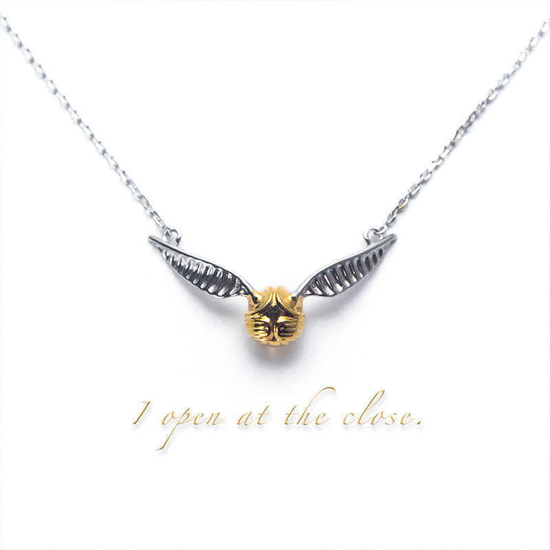 Collier Vif d'Or Harry Potter en Argent 925