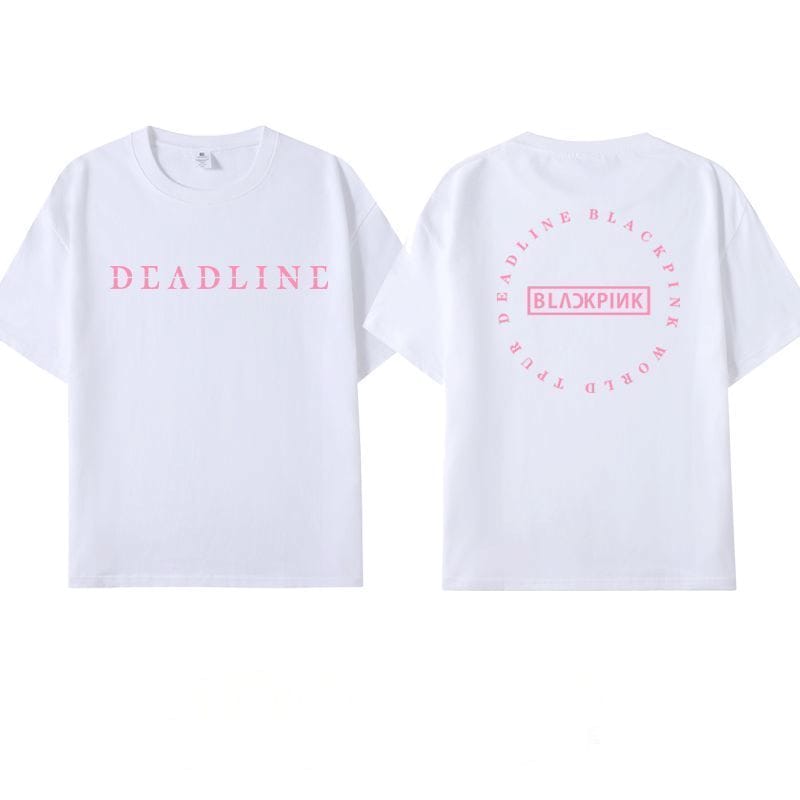 BLACKPINK DEADLINE T-SHIRTS 100% COTTON