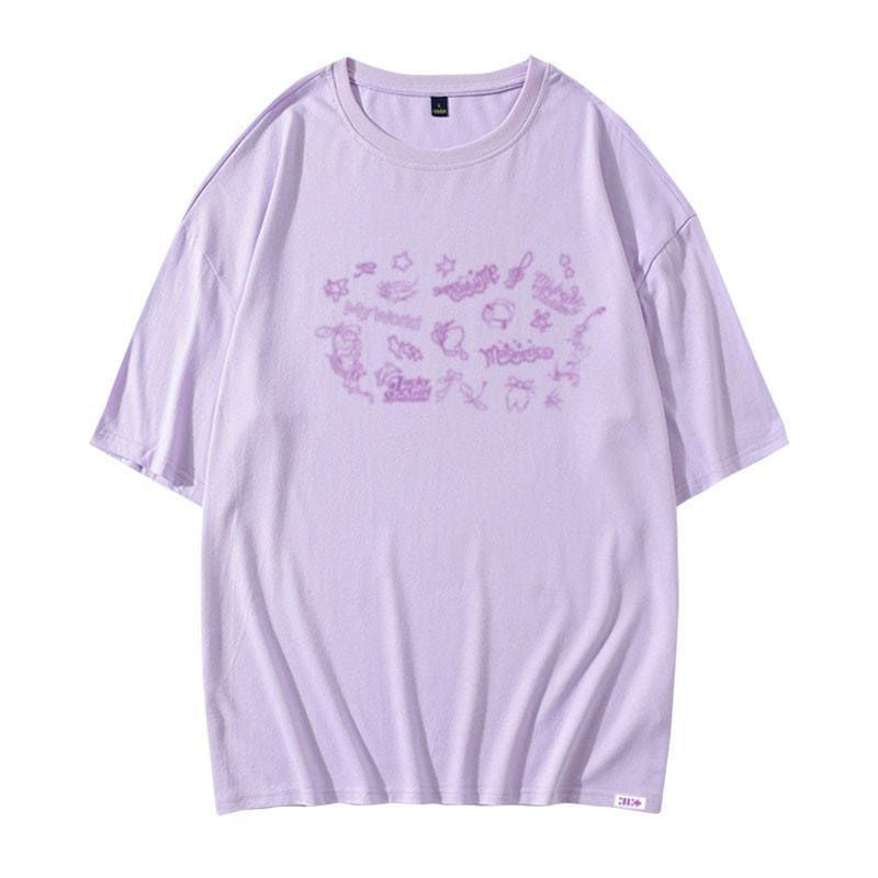 ILLIT SUPER REAL ME T SHIRT 100% COTON