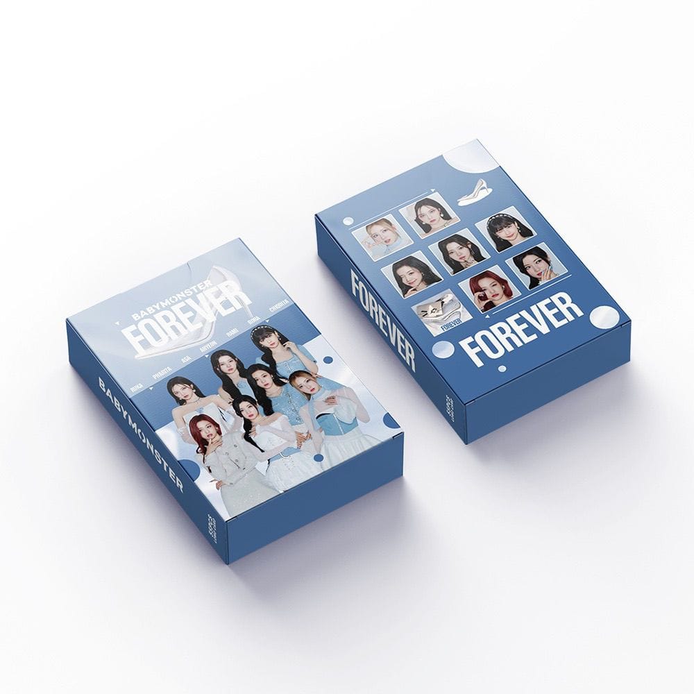 BABYMONSTER PHOTOCARDS FOREVER 55 PIÈCES