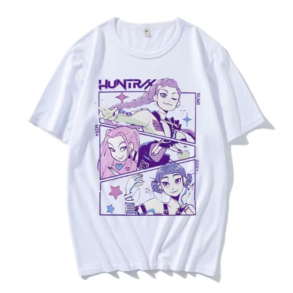KPOP DEMON HUNTERS HUNTR/X T SHIRTS