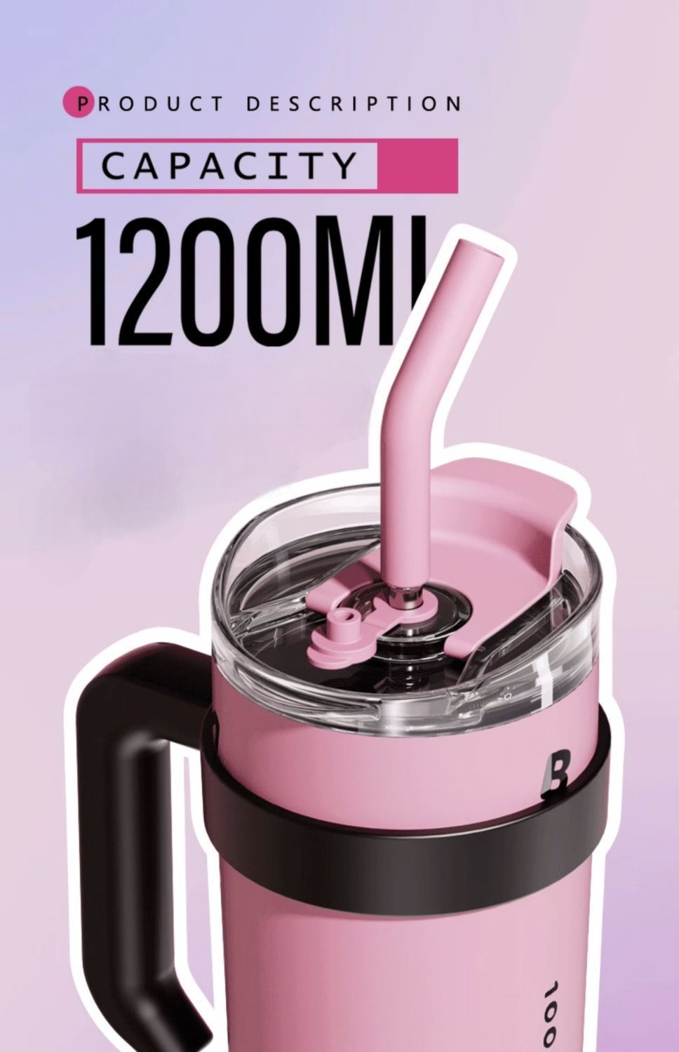 Gobelet isotherme BLACKPINK 1200ml