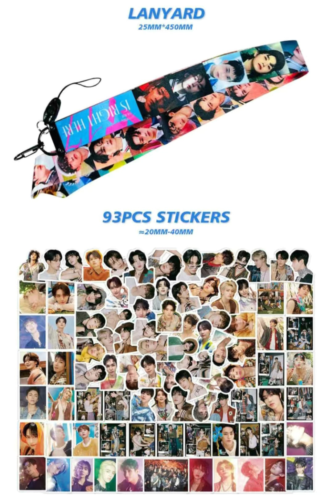 MERCHANDISE SEVENTEEN « 17 Is Right Here » COFFRET DE 162 PIÈCES (COFFRET CADEAU AVEC PLUSIEURS ARTICLES !✨)