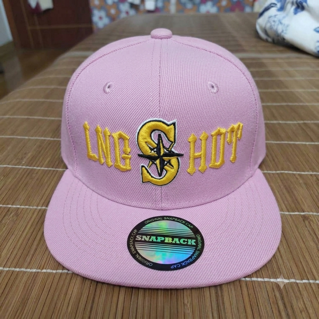 LNGSHOT CAP - RED, BLUE AND BLACK