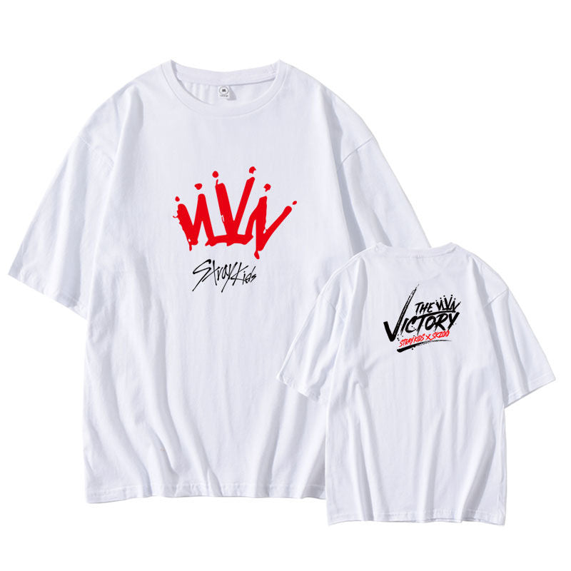 STRAY KIDS MERCH TSHIRT 100% COTTON
