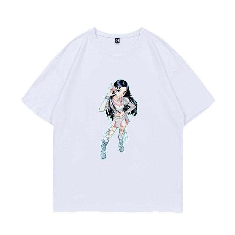 T-SHIRT NEWJEANS GET UP - SUPER SHY