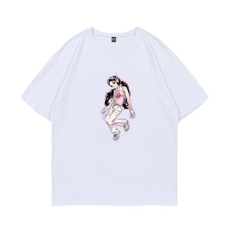 T-SHIRT NEWJEANS GET UP - SUPER SHY