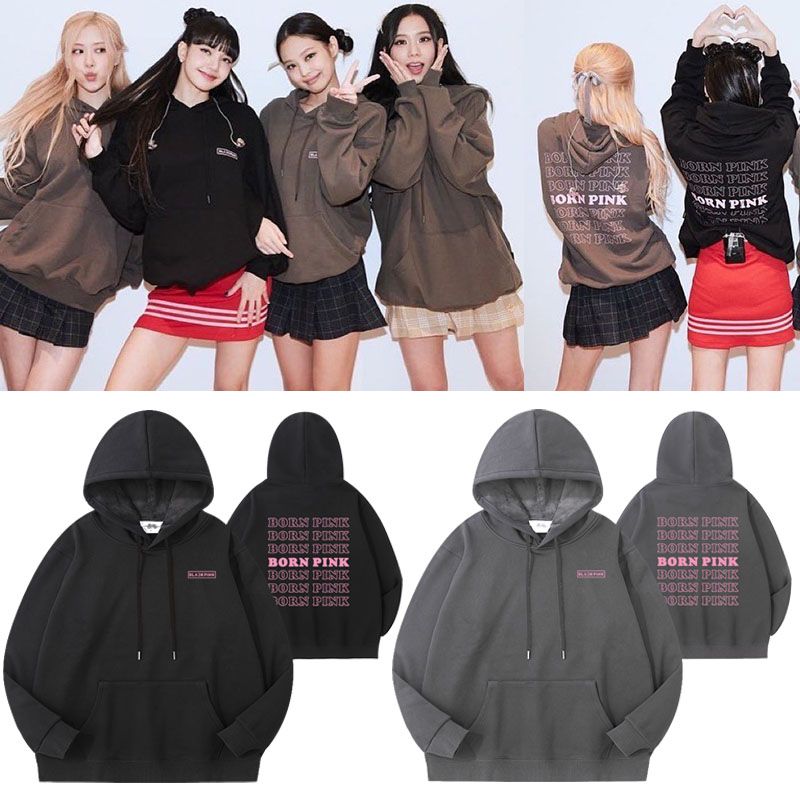 SWEAT À CAPUCHE BLACKPINK BORN PINK (4 couleurs)