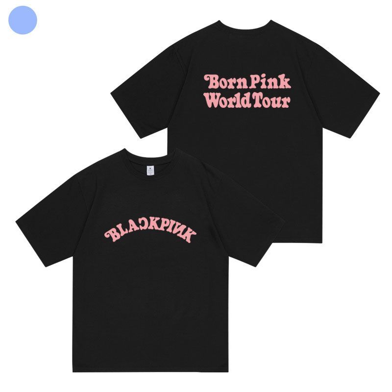 T-SHIRTS BLACKPINK BORN PINK 100% COTON