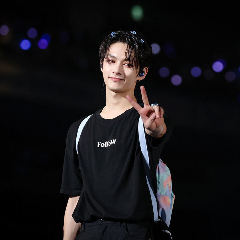 SEVENTEEN MERCH FOLLOW THE LIGHT T-SHIRTS 100% COTON