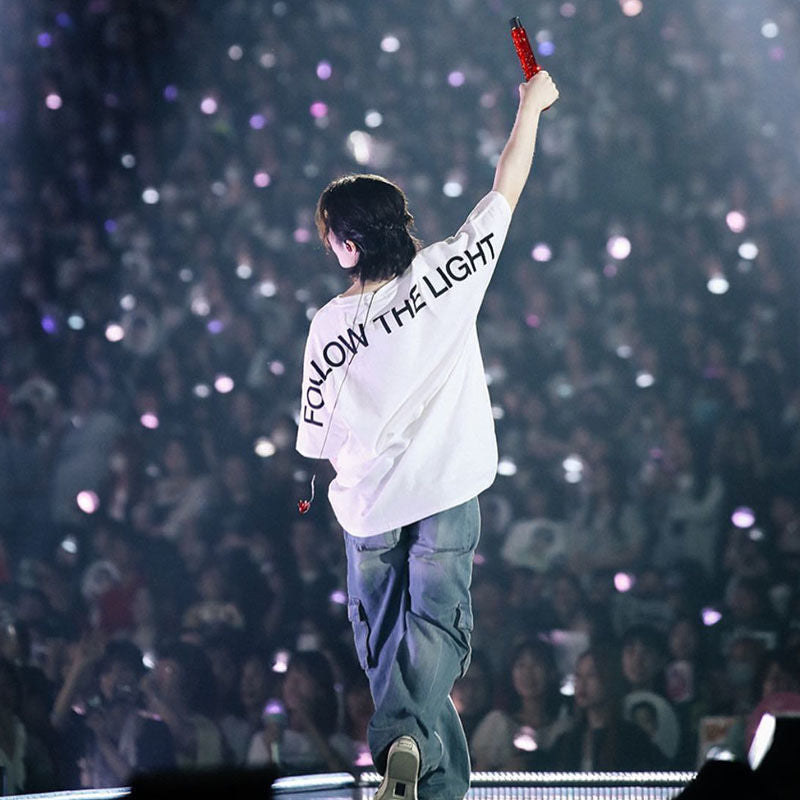 SEVENTEEN MERCH FOLLOW THE LIGHT T-SHIRTS 100% COTON
