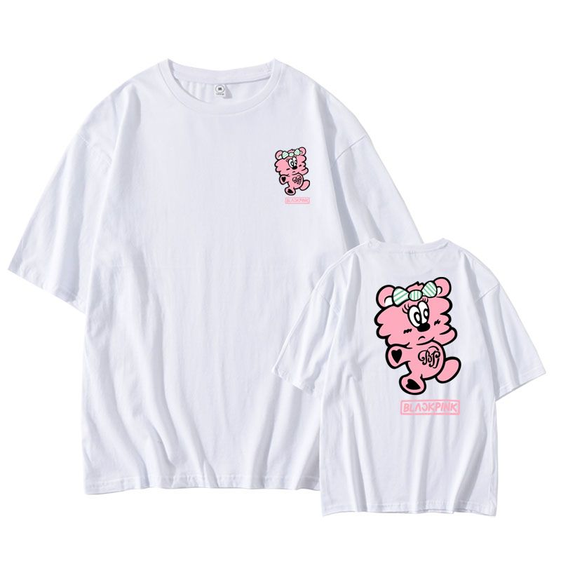 T-SHIRTS BLACKPINK BORN PINK 100% COTON (4 couleurs)