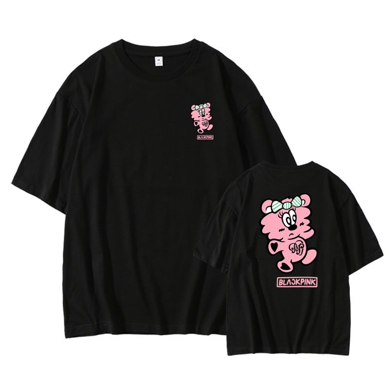 T-SHIRTS BLACKPINK BORN PINK 100% COTON (4 couleurs)