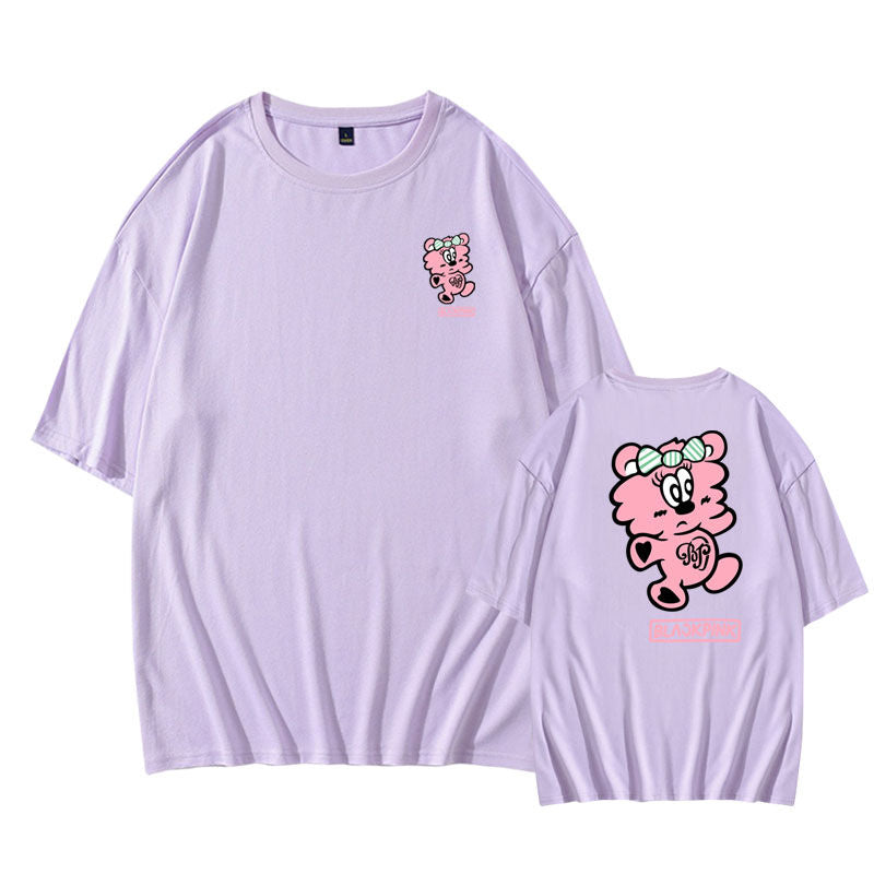 T-SHIRTS BLACKPINK BORN PINK 100% COTON (4 couleurs)