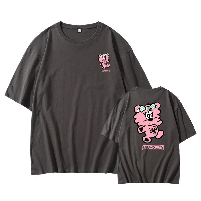T-SHIRTS BLACKPINK BORN PINK 100% COTON (4 couleurs)