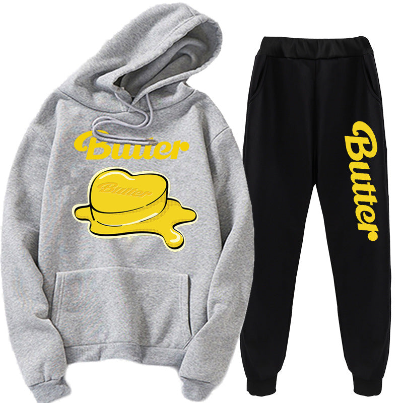 BTS BUTTER HOODIE AND PANTS SET