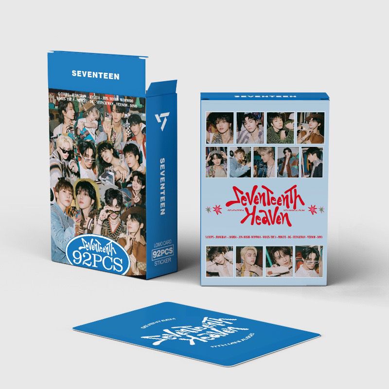 SEVENTEEN Kits SeventeenTh 92 PIÈCES (60 CARTES PHOTO + 32 AUTOCOLLANTS)
