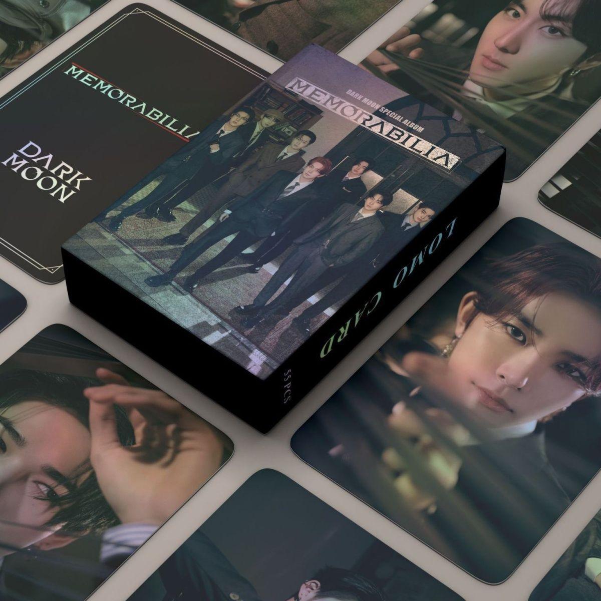 PHOTOCARDS ENHYPEN MEMORABILIA DARK MOON 55 PCS
