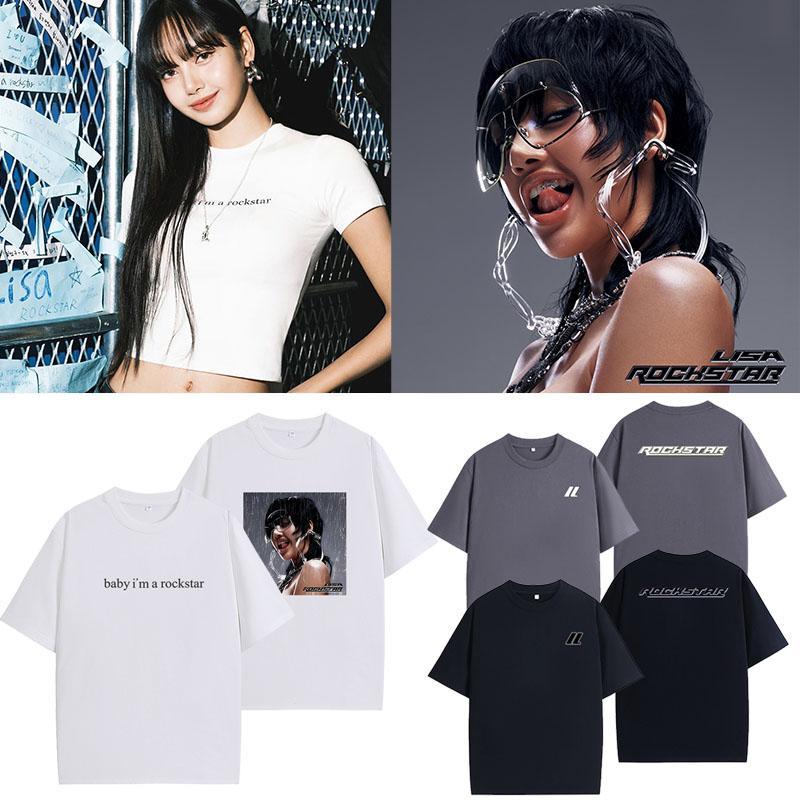 T-SHIRTS ROCKSTAR LISA 100% COTON