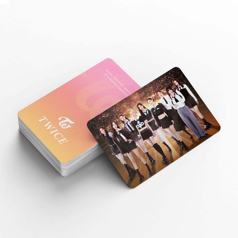 CARTES PHOTOS TWICE READY TO BE - 92 PIÈCES (60 CARTES PHOTOS + 32 AUTOCOLLANTS)