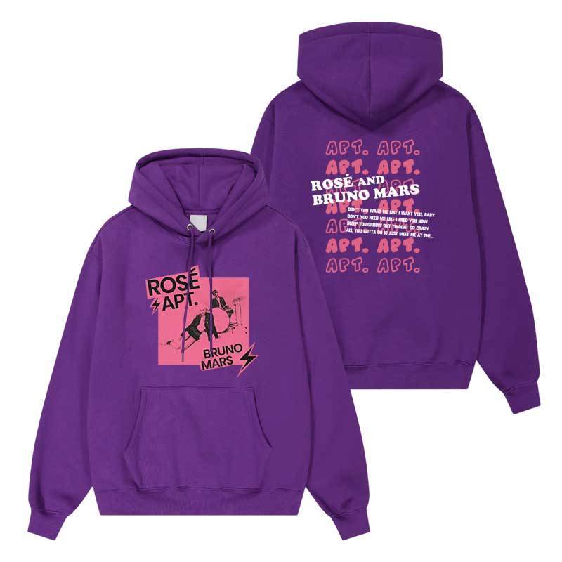 APT HOODIE ROSÉ (BLACKPINK) ET BRUNO MARS