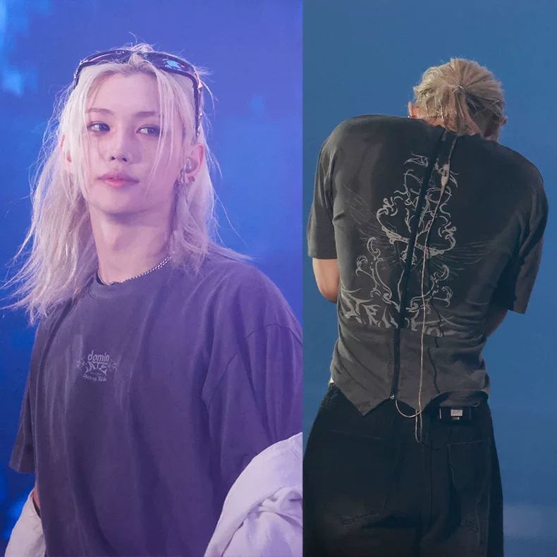 STRAY KIDS MERCH DOMINATE TOUR TSHIRT 100% COTTON