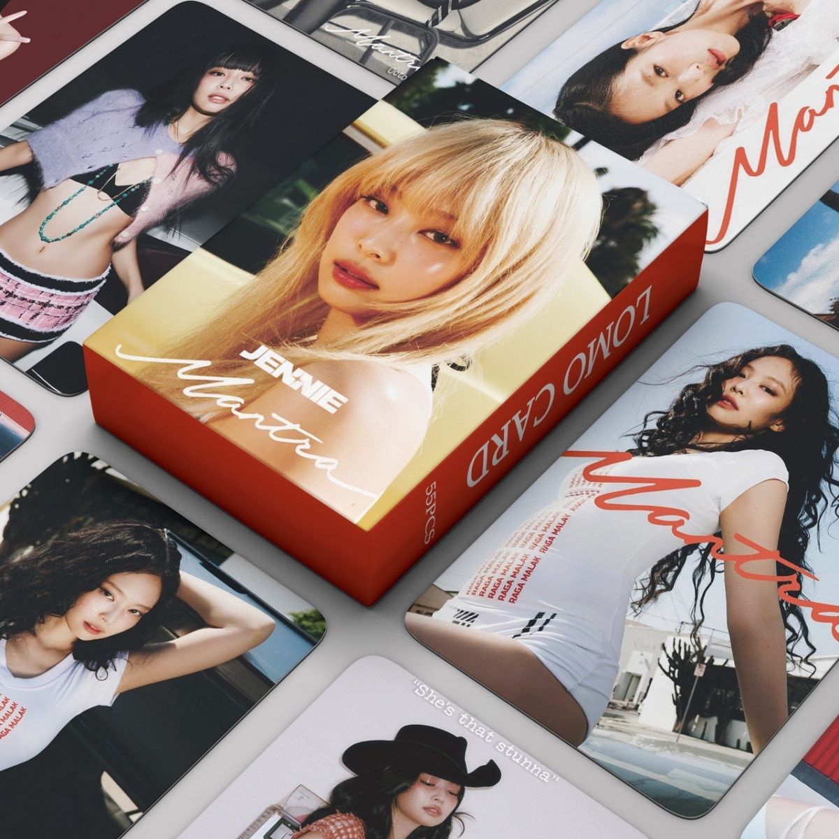 PHOTOCARDS JENNIE MANTRA 55 PIÈCES