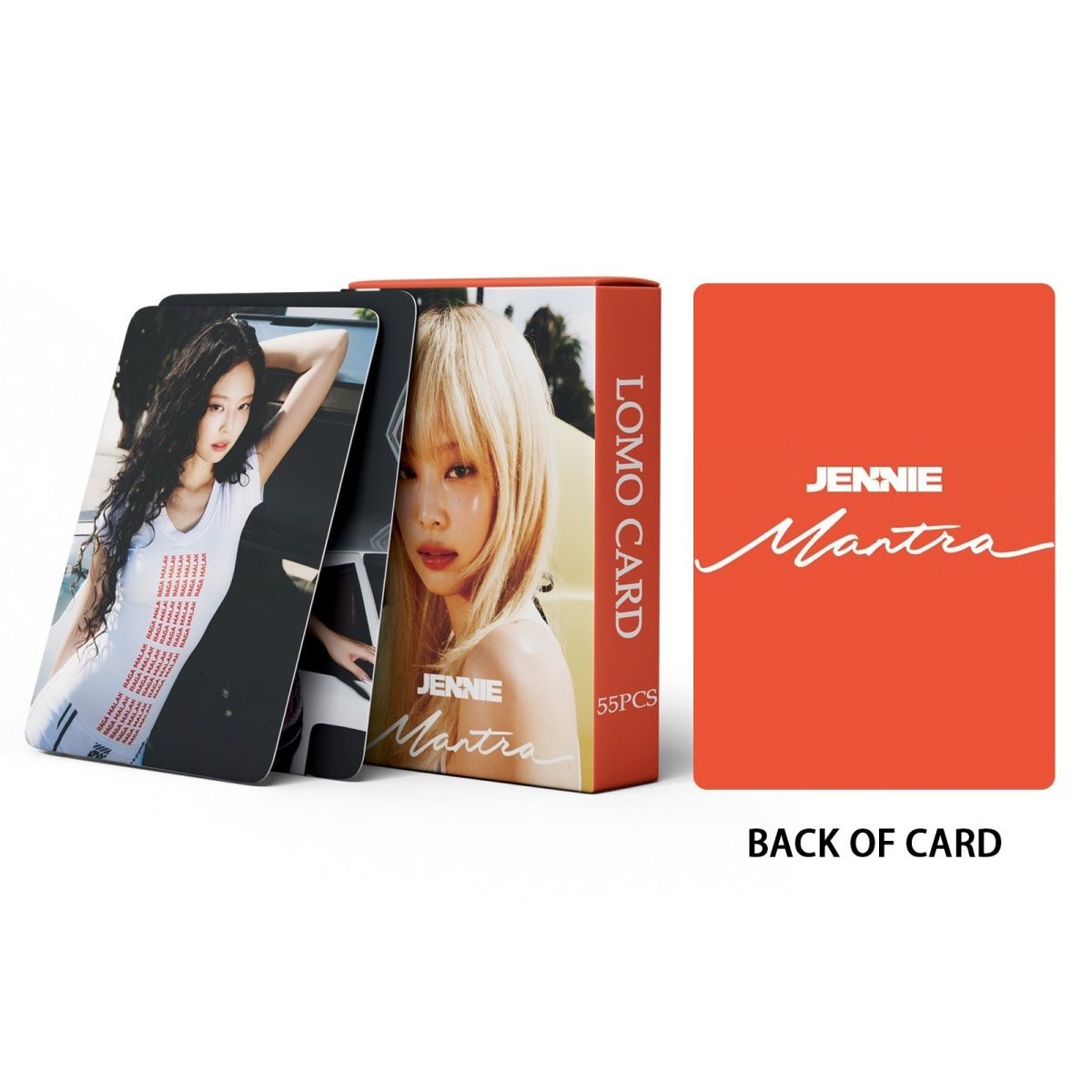 PHOTOCARDS JENNIE MANTRA 55 PIÈCES