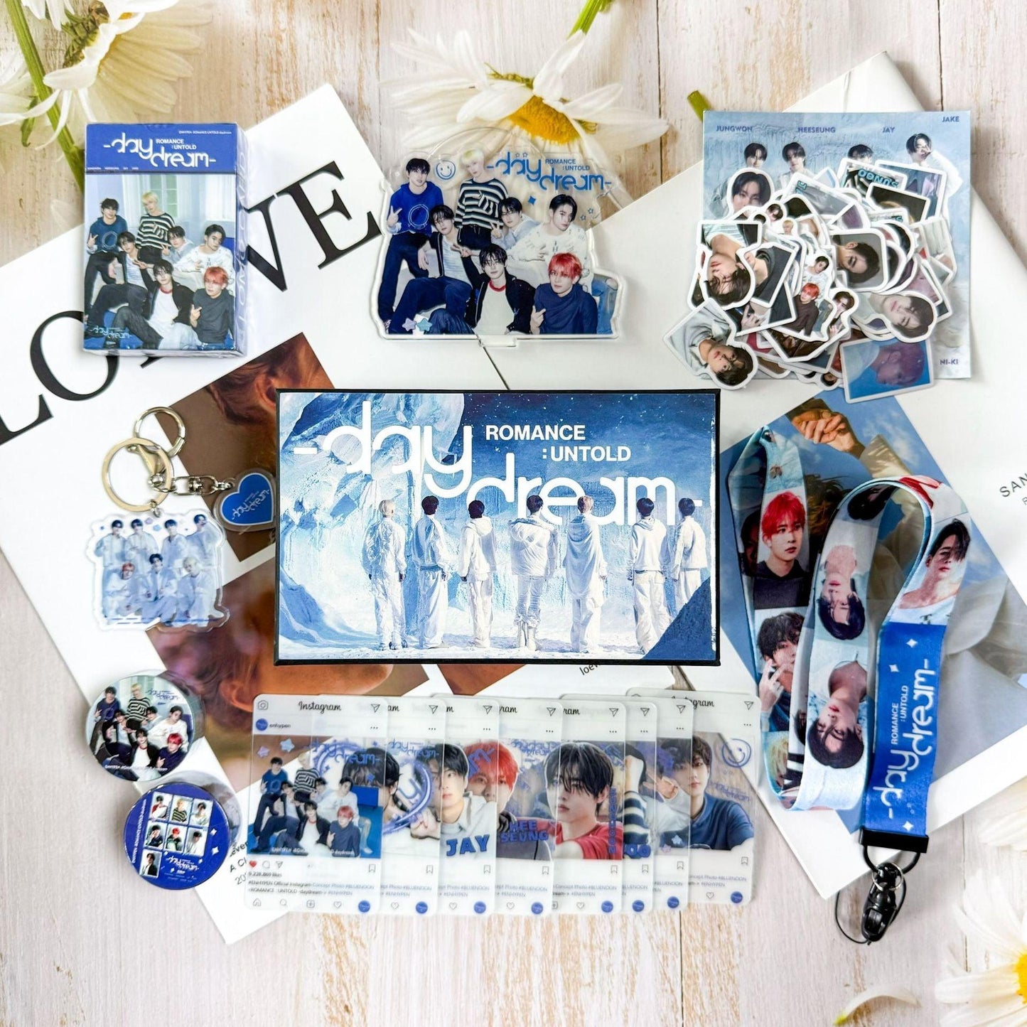 ENHYPEN ROMANCE KIT: UNTOLD DAYDREAM 159 PCS (GIFT BOX W/ SEVERAL ITEMS!✨)