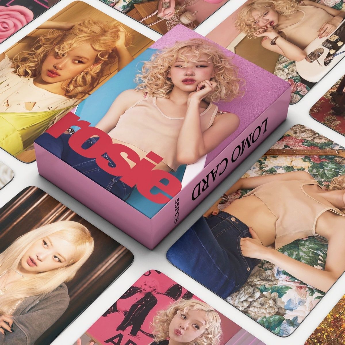 PHOTOCARTES ROSÉ - ROSIE 55 PIÈCES
