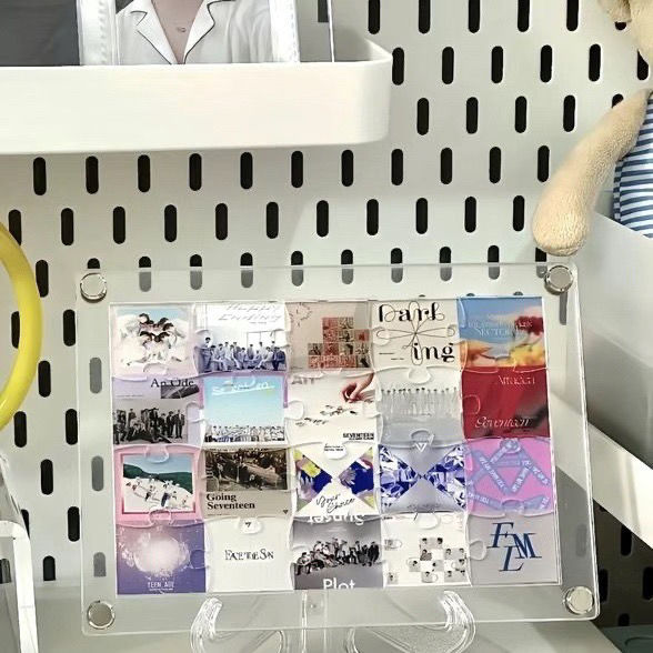 SEVENTEEN MERCH ALBUMS PUZZLE DÉCORATIF (2 tailles)