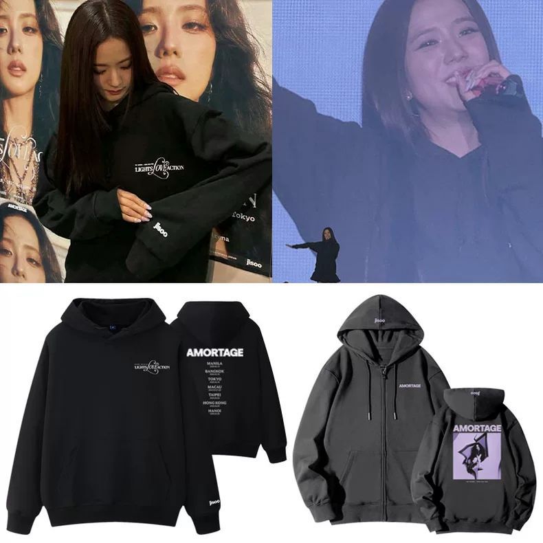 JISOO HOODIE (BLACKPINK) AMORTI