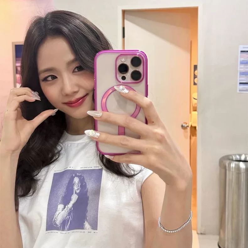 T-SHIRTS JISOO (BLACKPINK) AMORTI 100% COTON