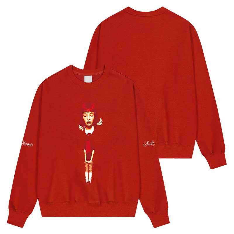 JENNIE (BLACKPINK) SWEAT À CAPUCHE RUBY