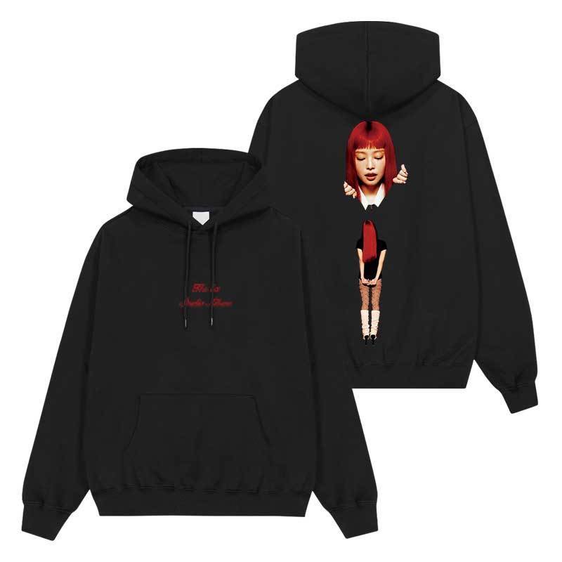 JENNIE (BLACKPINK) SWEAT À CAPUCHE RUBY