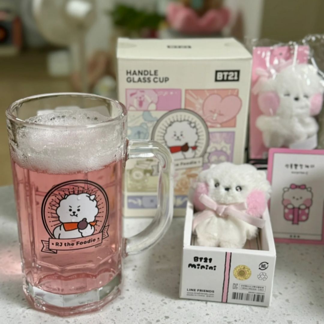 BT21 RJ GLASS CUP (BTS)