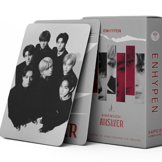 PHOTOCARDS ENHYPEN DIMENSION: ANSWER 55 PCS