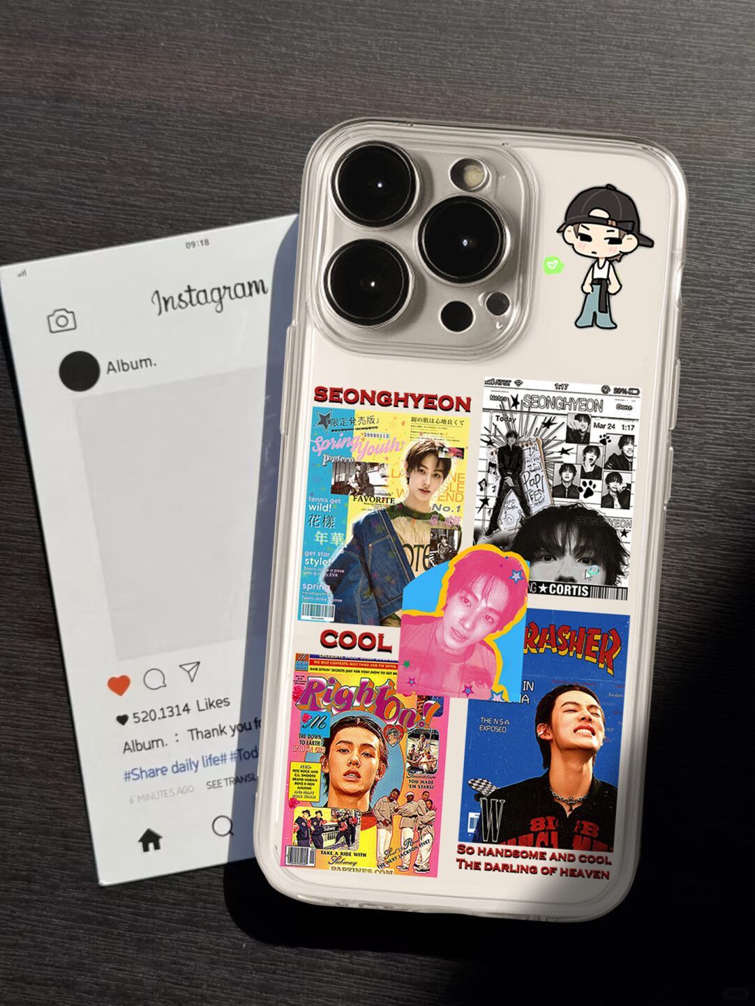 CORTIS HYEON PHONECASE IPHONE