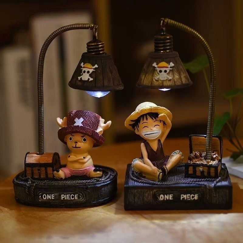 FIGURINES ONE PIECE AVEC LUMIÈRE LED (17CM)