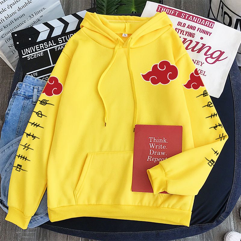 SWEAT À CAPUCHE NARUTO - PLUSIEURS COULEURS !