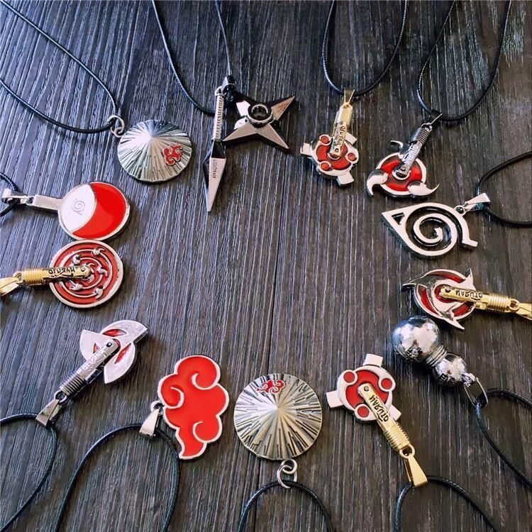 COLLIERS DE MERCHANDISING NARUTO - PLUSIEURS OPTIONS DISPONIBLES !