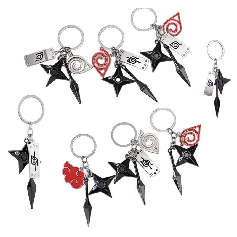 PORTE-CLÉS PRODUITS DÉRIVÉS NARUTO - DIVERSES OPTIONS DISPONIBLES !