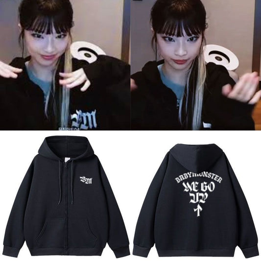 BABYMONSTER HOODIE WE GO UP