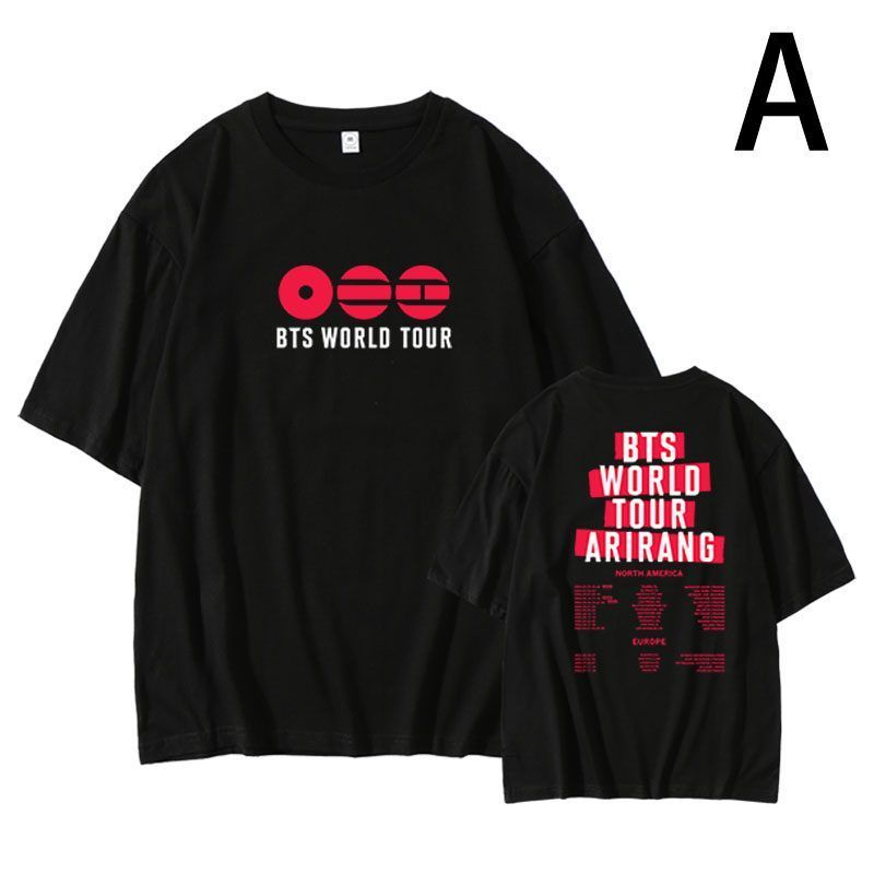 BTS WORLD TOUR 2026 ARIRANG T-SHIRTS 100% COTON