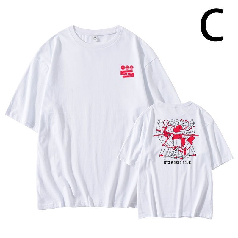BTS WORLD TOUR 2026 ARIRANG T-SHIRTS 100% COTON